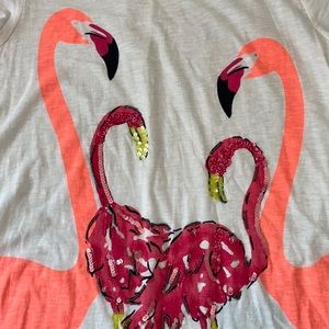 Crown & Ivy Flamingo Tee